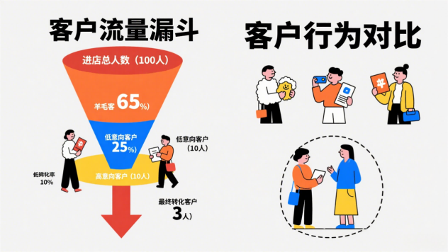 精准转化率低